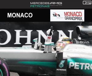 yapboz Lewis Hamilton, 2016 Monako Grand Prix